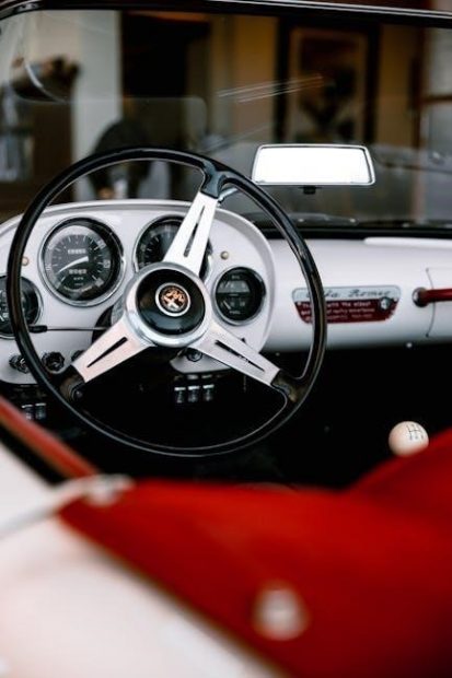 classic car owner manuals